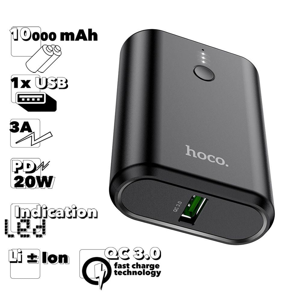 (10000mAh) Banque d'alimentation portable avec chargeur de batterie PD 20W QC3.0 (10000mAh) Banque d'alimentation portable avec chargeur de batterie PD 20W QC3.0